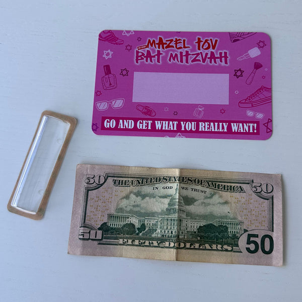 Gift cards money holder for Bat Mitzvah #2