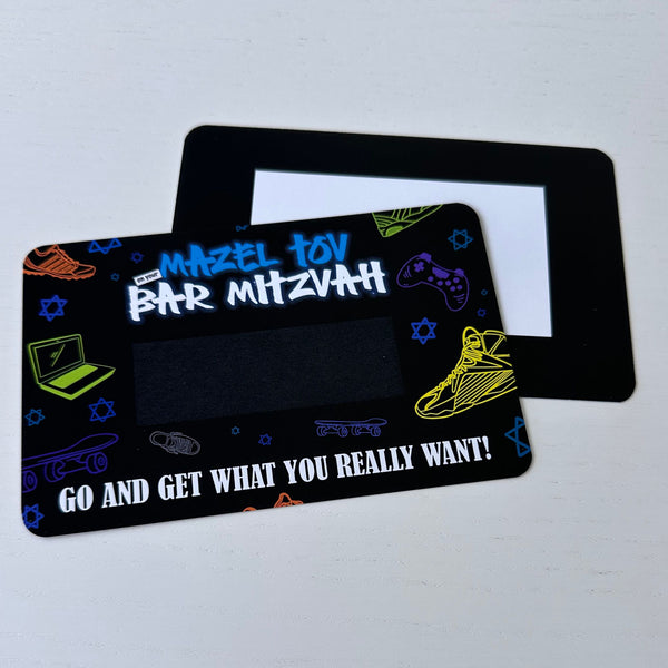 Gift cards money holder for Bar Mitzvah #4