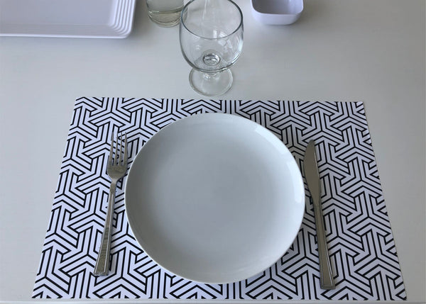 Modern Placemats, Set of 12 11 x 17 placemats, home decor 3
