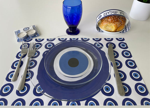 Evil Eye paper placemats