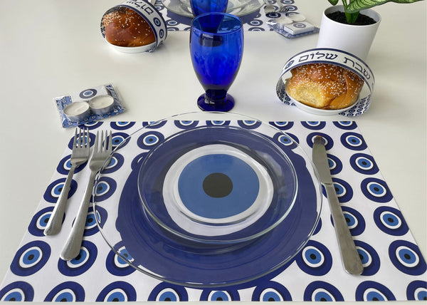 Evil Eye paper placemats