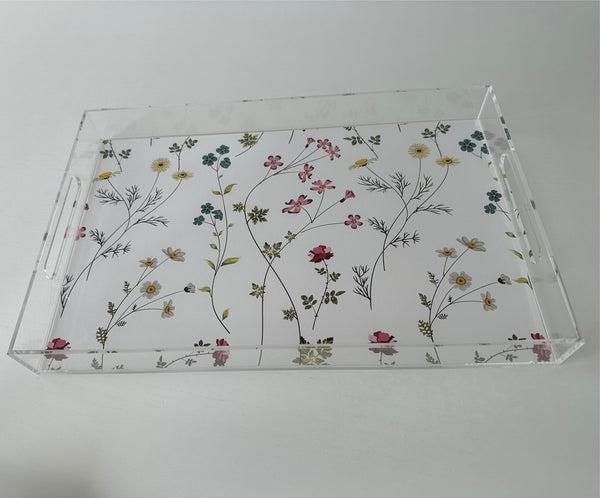 Endless possibilities acrylic tray - Flower Classic Insert