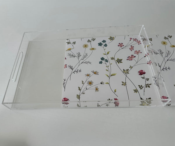 Endless possibilities acrylic tray - Flower Classic Insert