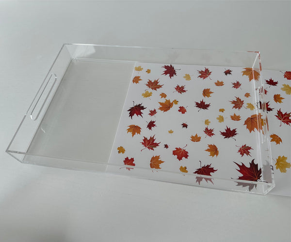 Endless possibilities acrylic tray - Fall Insert