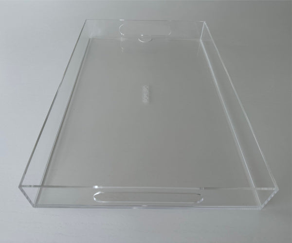 Endless possibilities acrylic tray - Flower and white Insert