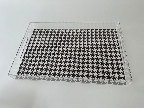 Endless possibilities acrylic tray - Houndstooth Insert