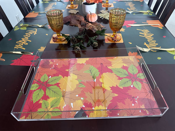 Endless possibilities acrylic tray - Fall Insert 2