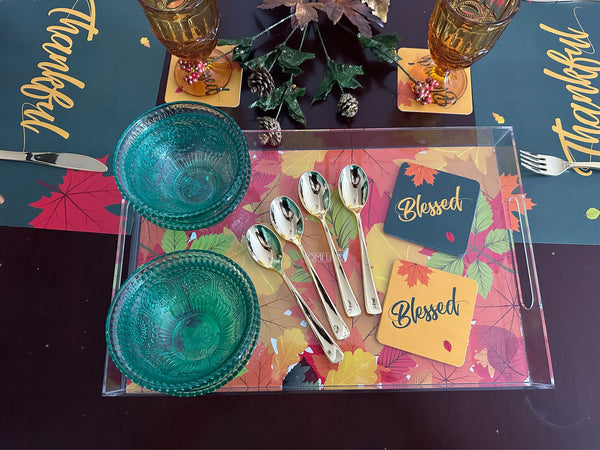 Endless possibilities acrylic tray - Fall Insert 2