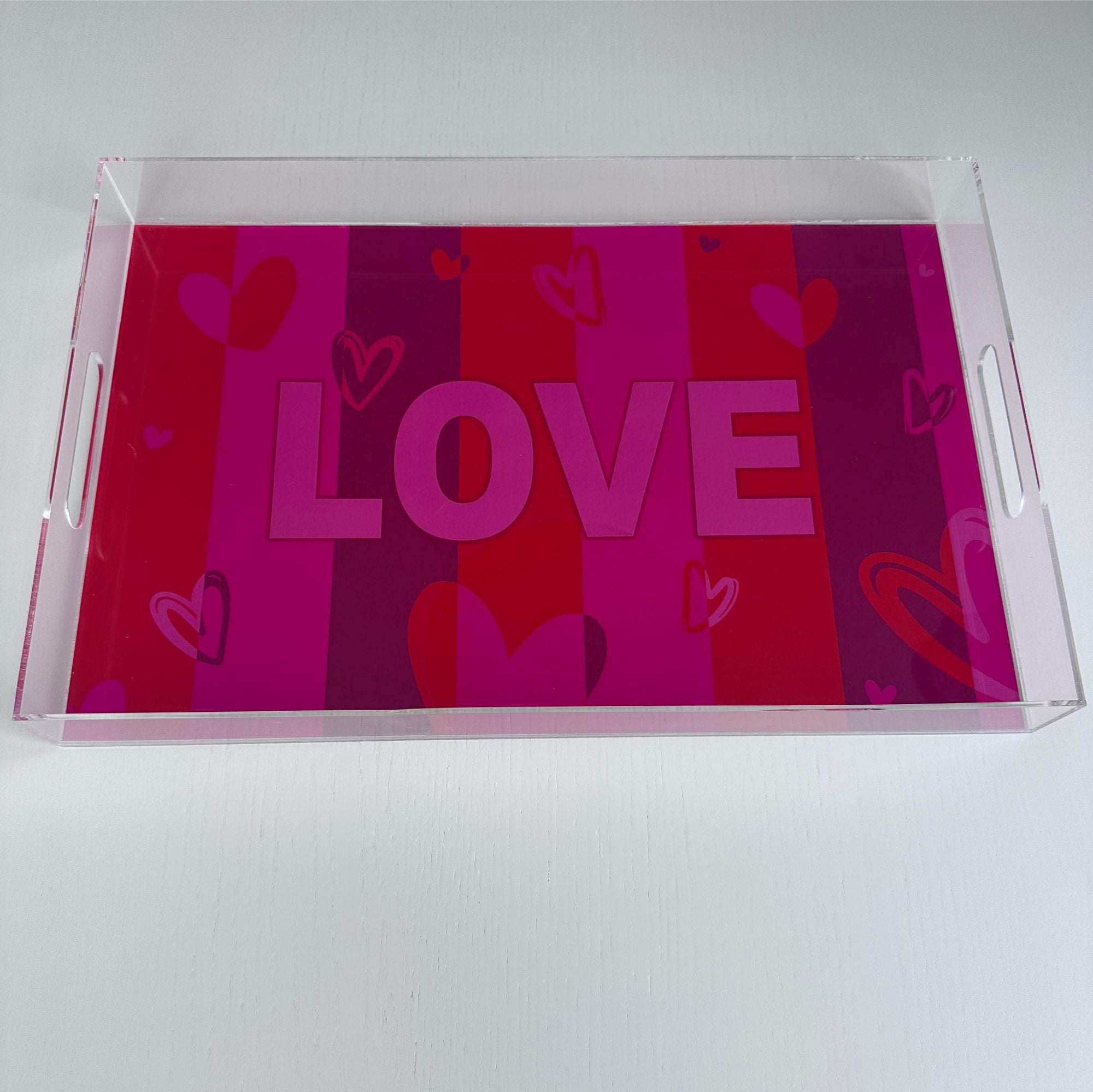 Endless possibilities acrylic tray - Insert Valentine