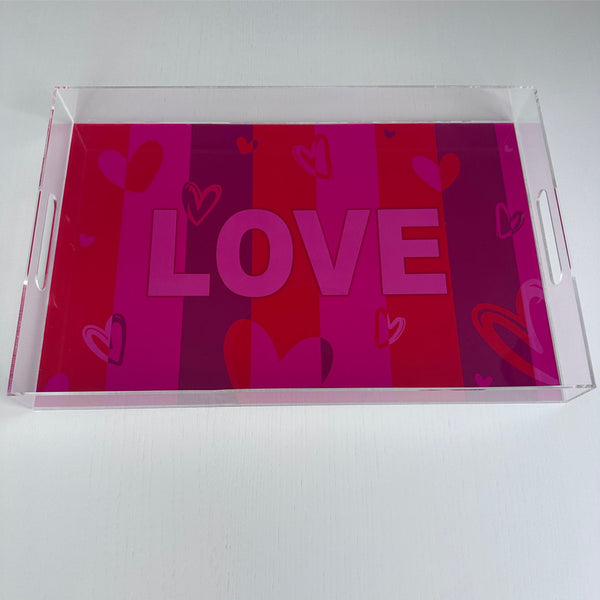 Endless possibilities acrylic tray - Insert Valentine