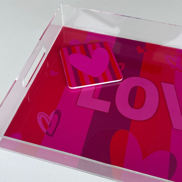 Endless possibilities acrylic tray - Insert Valentine