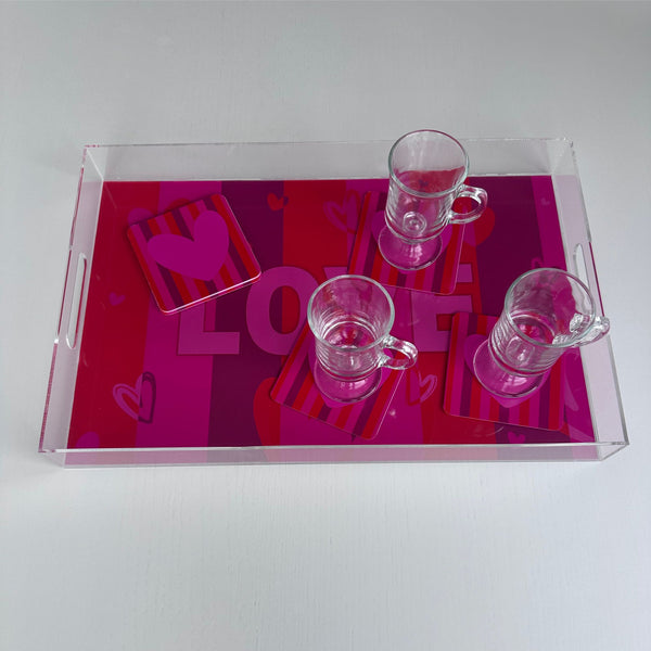 Endless possibilities acrylic tray - Insert Valentine