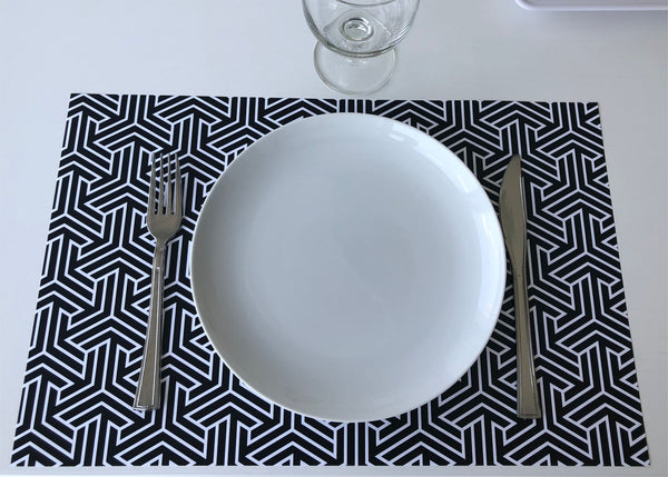Modern Placemats, Set of 12 11 x 17 placemats, home decor 2