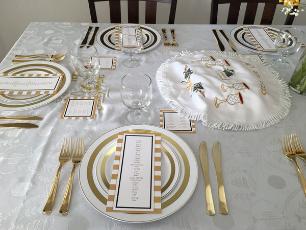 Passover coasters, Set of 12 coasters, Pesach, 10 plagues