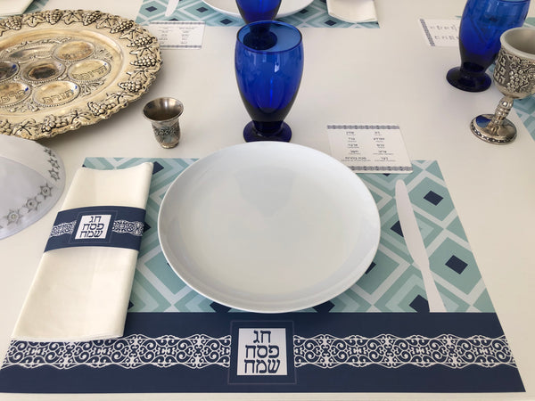 Passover coasters, Set of 12 coasters, Pesach, 10 plagues