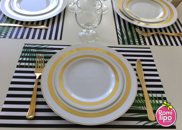 Tropical Placemats, Set of 12 11 x 17 placemats, home decor,