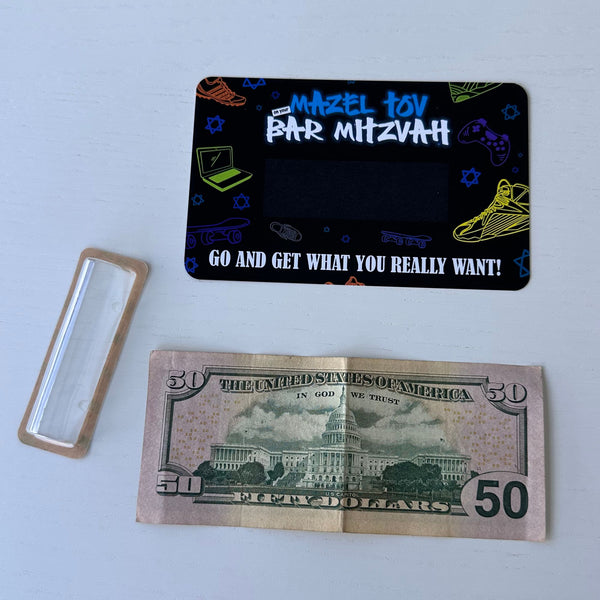 Gift cards money holder for Bar Mitzvah #4
