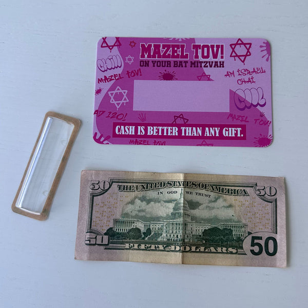 Gift cards money holder for Bat Mitzvah #1