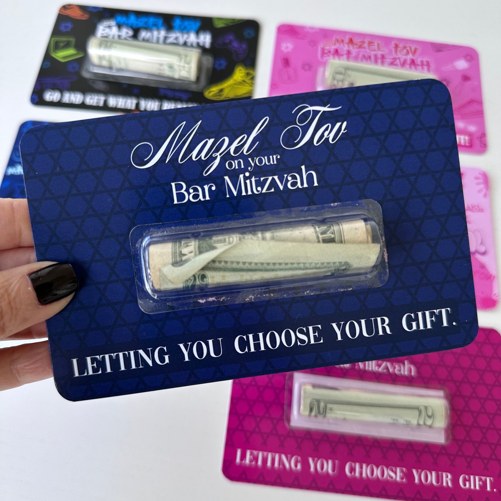 Gift cards money holder for Bar Mitzvah #6
