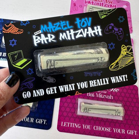 Gift cards money holder for Bar Mitzvah #4