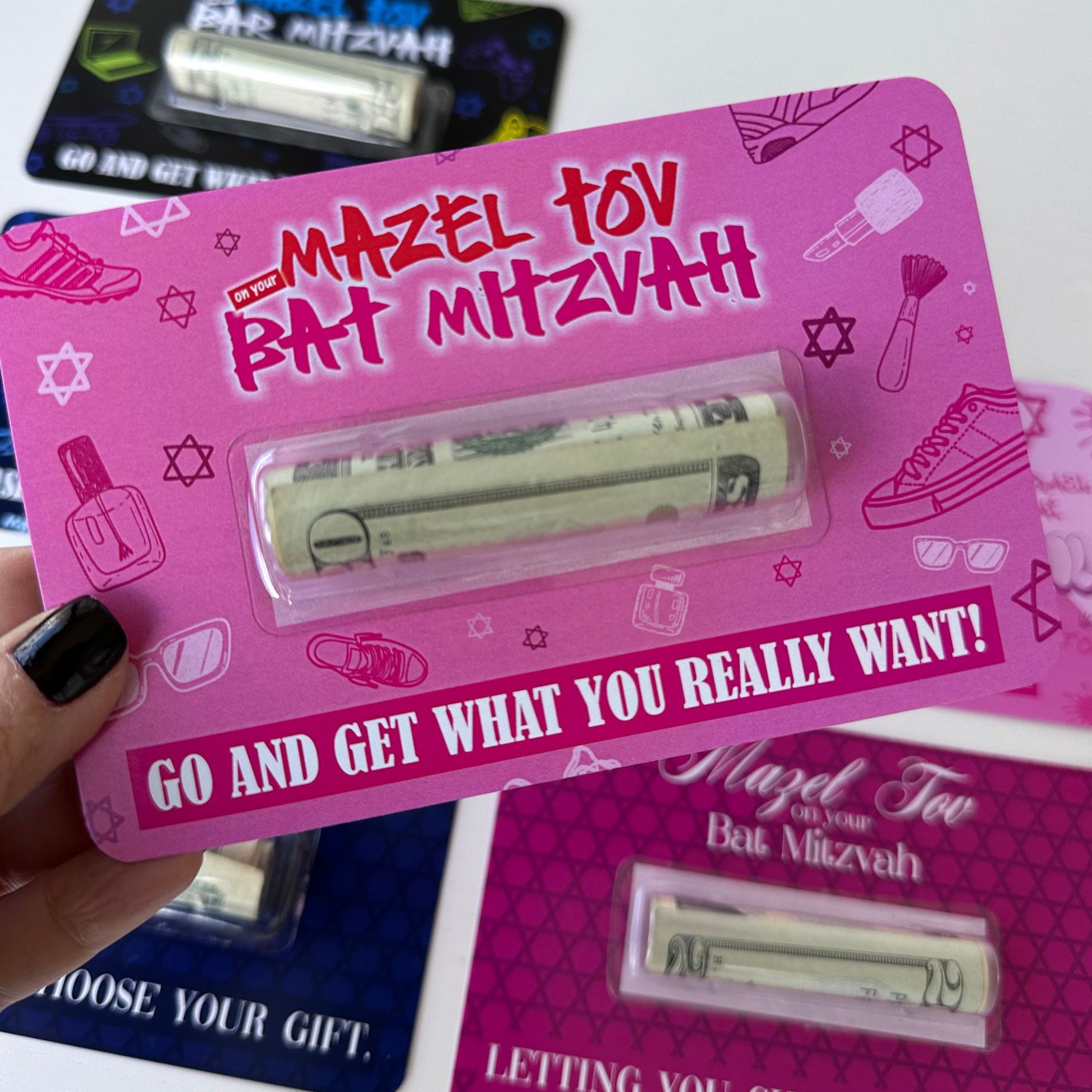 Gift cards money holder for Bat Mitzvah #2