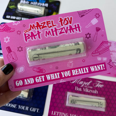 Gift cards money holder for Bat Mitzvah #2