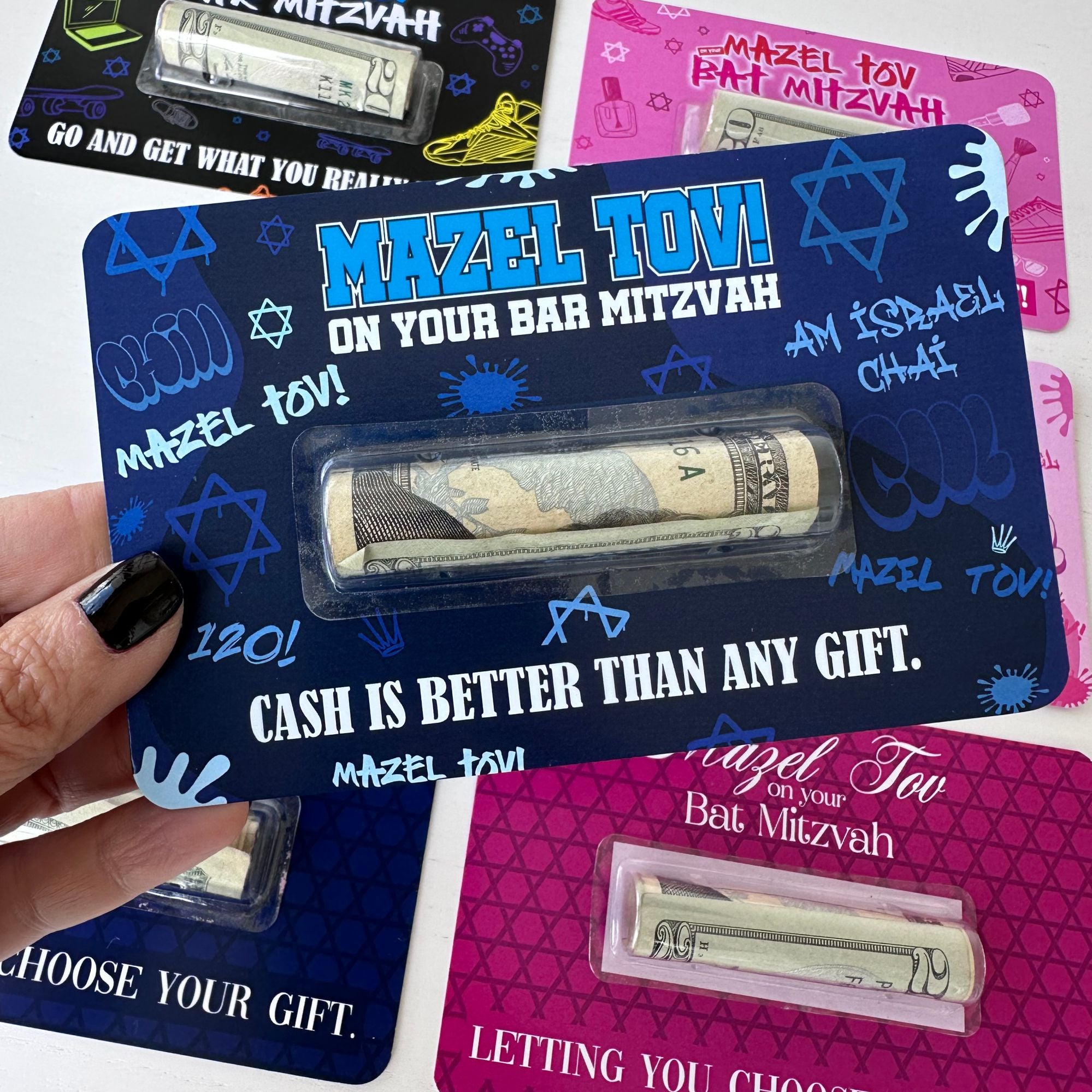 Gift cards money holder for Bar Mitzvah #5