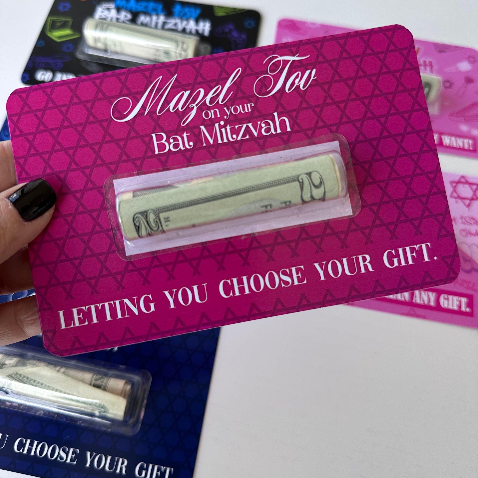 Gift cards money holder for Bat Mitzvah #3