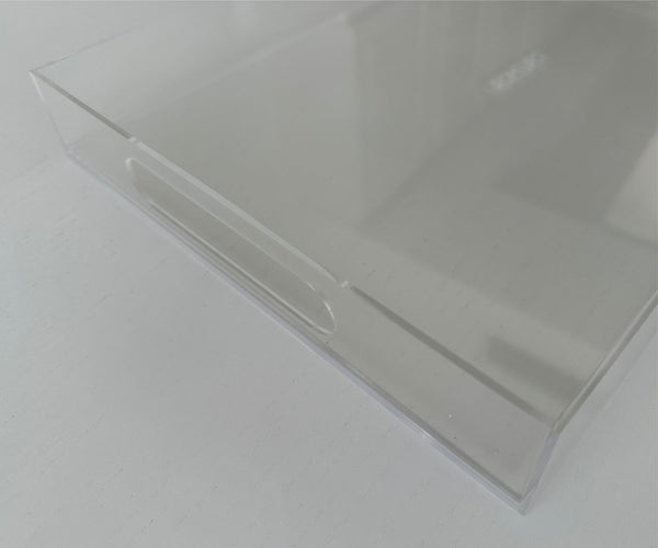 Endless possibilities acrylic tray - Flower and white Insert