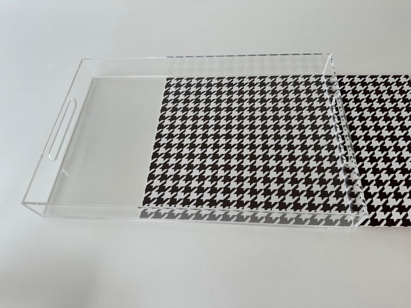 Endless possibilities acrylic tray - Houndstooth Insert