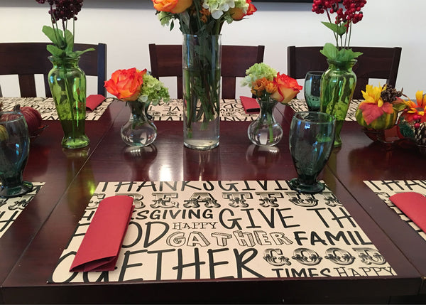 Thanksgiving Placemats - Original Craft Paper